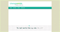 Desktop Screenshot of christianlifedfw.com