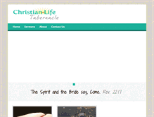 Tablet Screenshot of christianlifedfw.com